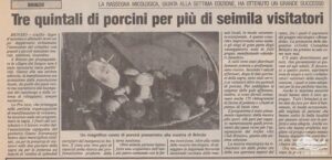"La Prealpina" del 3 ottobre 1986, settima edizione della Sagra